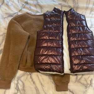 Reversible sweater and vest bundle!
